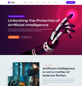 وب سایت هوش مصنوعی